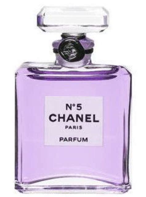 chanel perfume purple bottle.